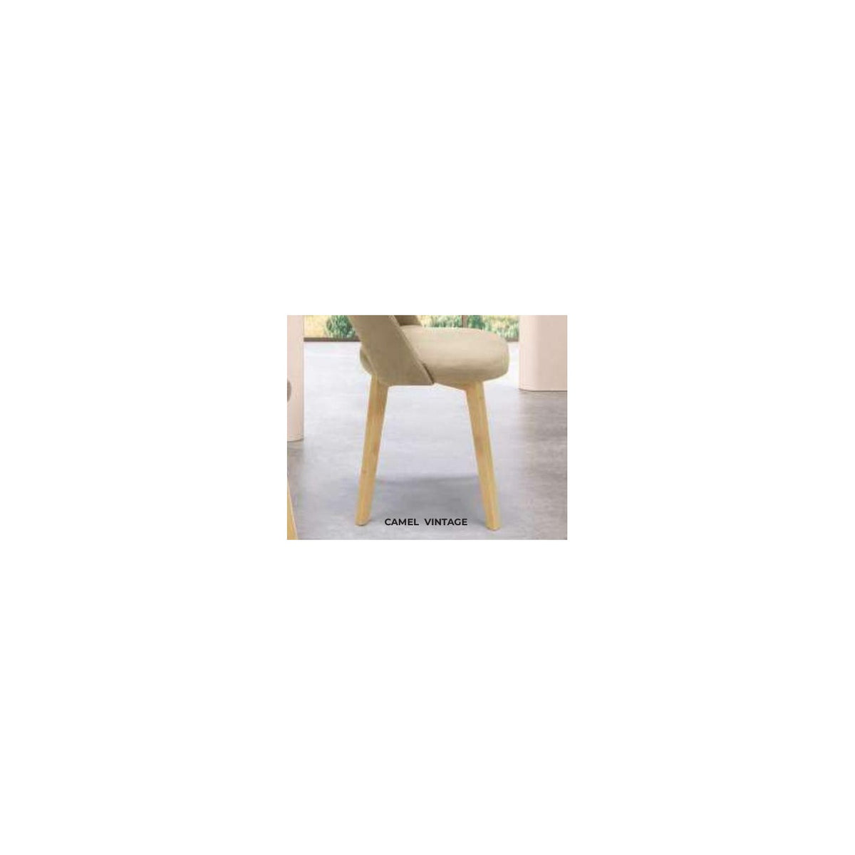Alice con gambe in legno - Camel Vintage